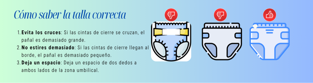 Talla de pañal