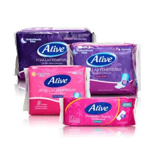 ALIVE<br>Toallas sanitarias