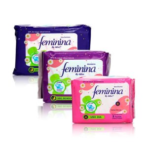 FEMININA<br>Toallas sanitarias