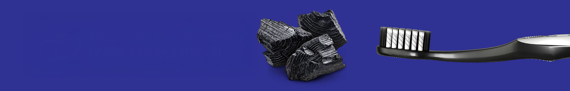 cepillo de dientes con carbón activado