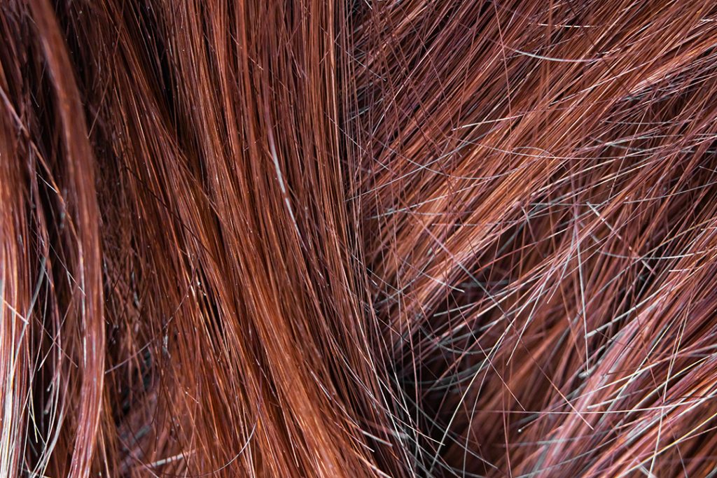 cabello seco y dañado