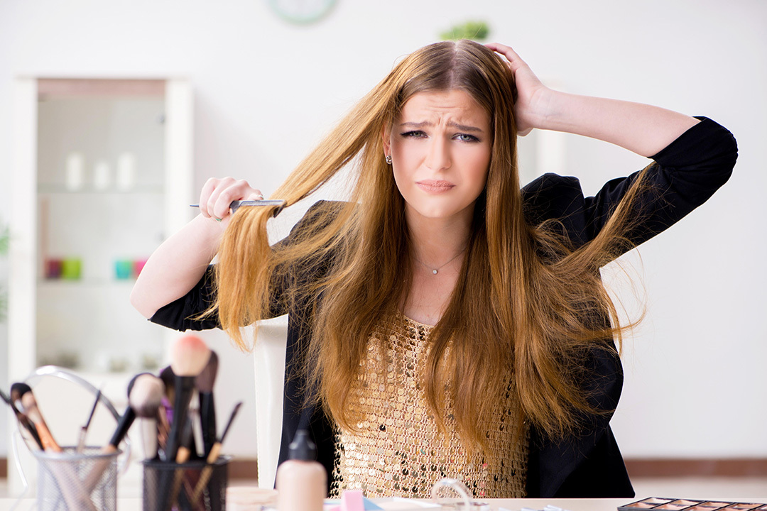 Cabello seco y dañado