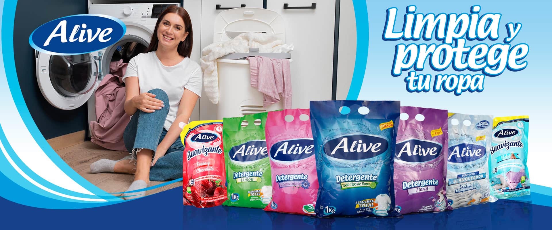 Banners detergentes Alive